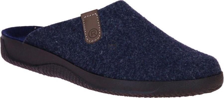 Rohde Blauwe Pantoffel Wol - Foto 2