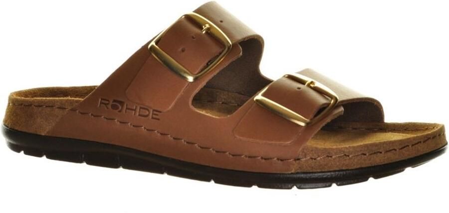 Rohde Cognac Slippers