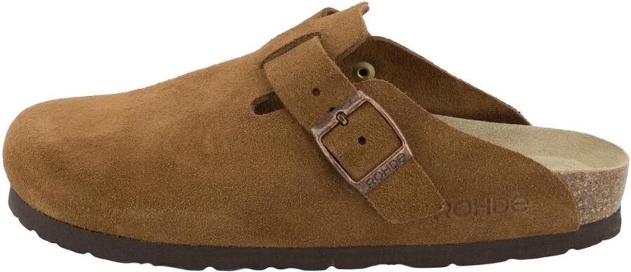 Rohde Pantoffels Alba Slippers pantoffels met lichte loopzool in wijdte G