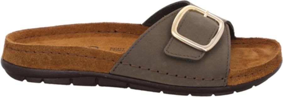 Rohde Dames EASYS N41 Eenbands Sandalen 5875 61 Olive Khaki - Foto 6