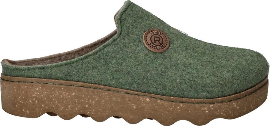 Rohde Pantoffels Foggia Pantoffel slof clog huis-slipper met profielzool - Foto 5