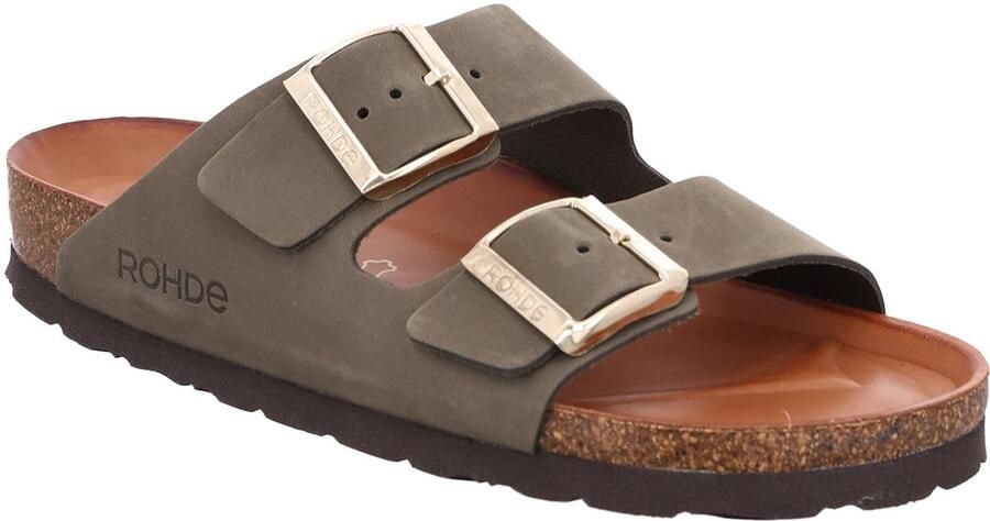 Rohde Slippers Alba sleehak zomerschoenen pantoffels met twee gespsluitingen - Foto 2