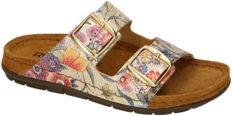 Rohde -Dames multicolor slippers & muiltjes