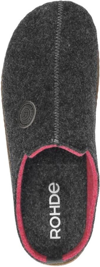 Rohde Pantoffels Foggia Pantoffel slof clog huis-slipper met profielzool - Foto 4