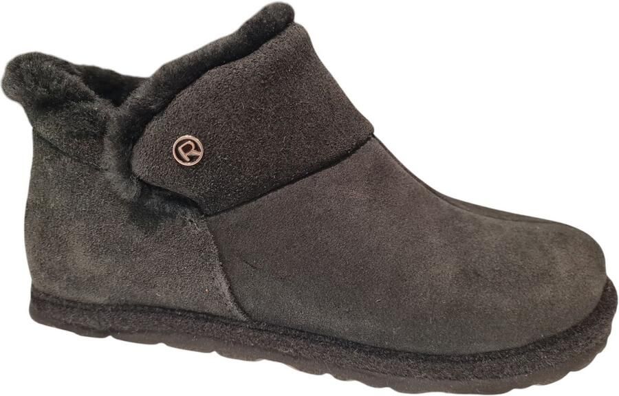 Rohde 7076 90 Dames Pantoffels Zwart