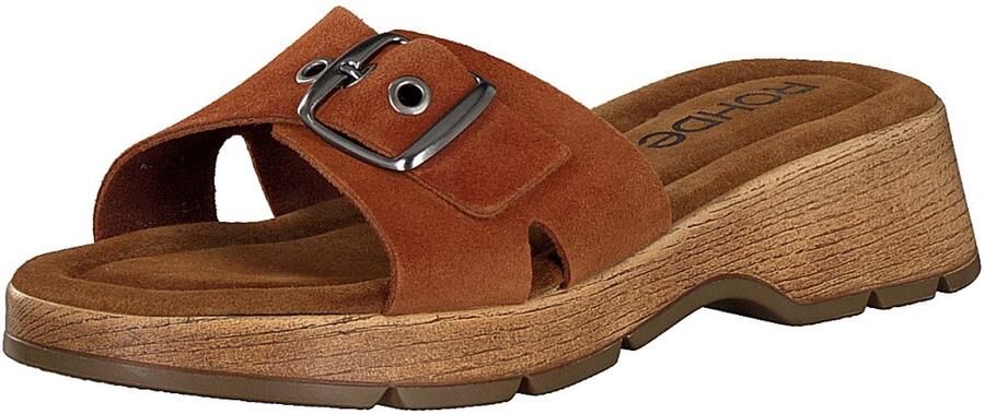 Rohde dames pantoffel bruin