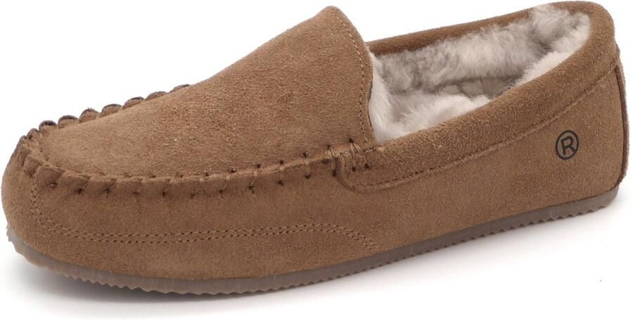 Rohde Dames Pantoffel Gevoerd 7020-76 Cognac