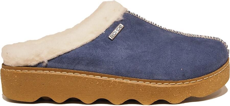 Rohde Dames Pantoffel Muil 6125-50 Jeansblauw