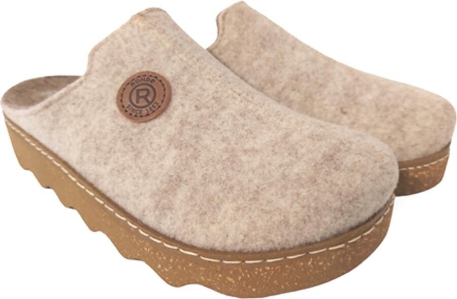 Rohde Pantoffels Foggia Pantoffel slof clog huis-slipper met profielzool - Foto 2