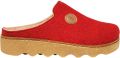 Rohde 6120 48 Pantoffels Open Sloffen Rood Vilt Dames Rood - Rood
