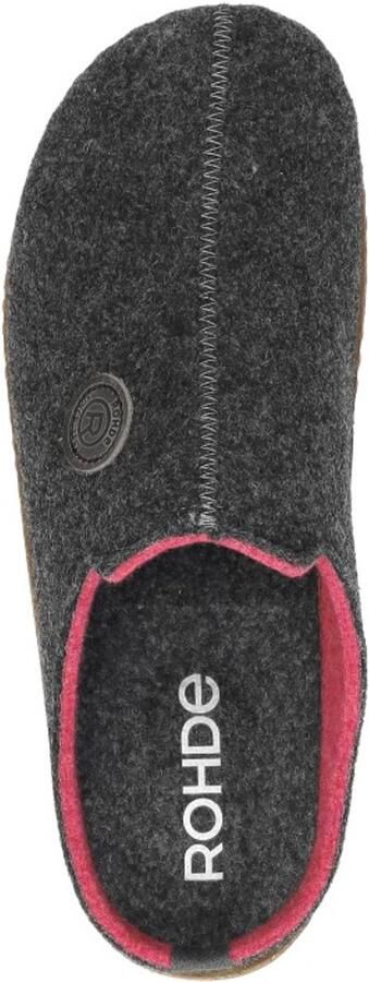 Rohde Pantoffels Foggia Pantoffel slof clog huis-slipper met profielzool - Foto 5