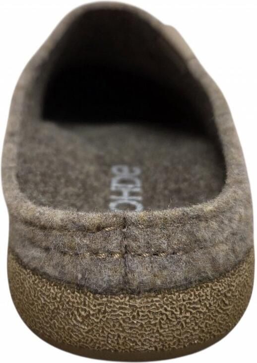Rohde 6440 17 Pantoffels Open Sloffen Beige Vilt Dames Beige