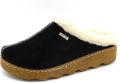Rohde Pantoffels FOGGIA-D Pantoffel clog met uitneembare binnenzool van schapenvacht - Zwart
