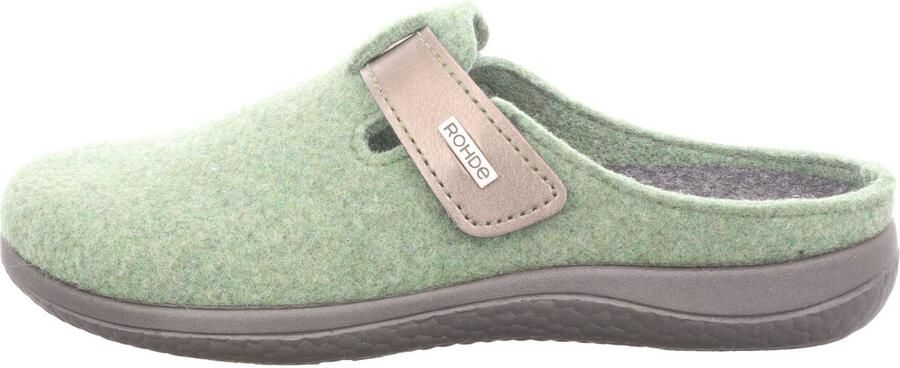 Rohde dames pantoffels groen