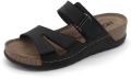 Rohde Dames Slipper 5433-90 Zwart - Zwart
