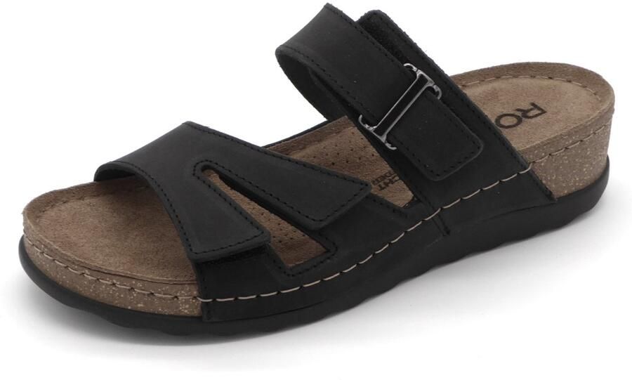 Rohde Dames Slipper 5433-90 Zwart