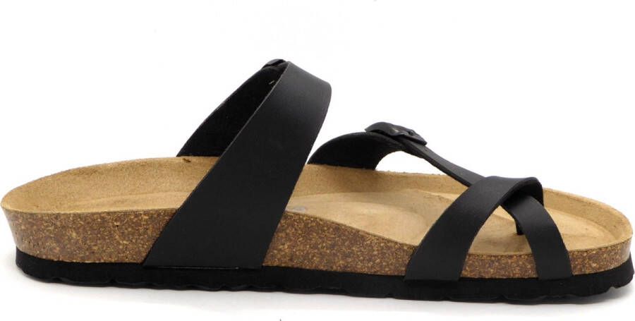 Rohde Teenslippers zacht voetbed Zwart 5594 - Foto 4