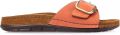 Rohde Slippers Rodigo Zomerschoen slippers strandschoen badschoen met leren zacht voetbed - Rood