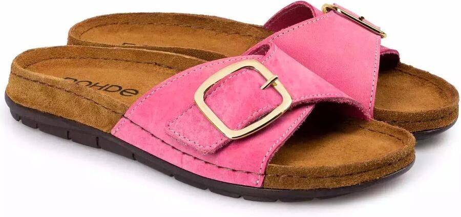 Rohde Easys N41 dames slof roze