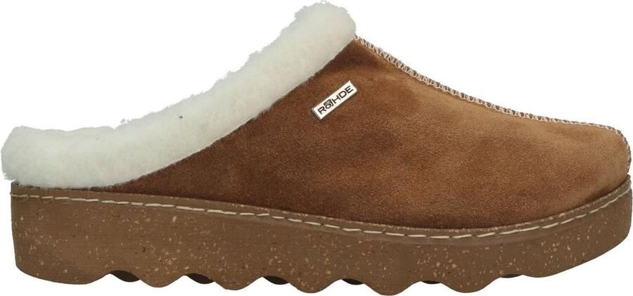 Rohde Pantoffels FOGGIA-D Pantoffel clog met uitneembare binnenzool van schapenvacht - Foto 15