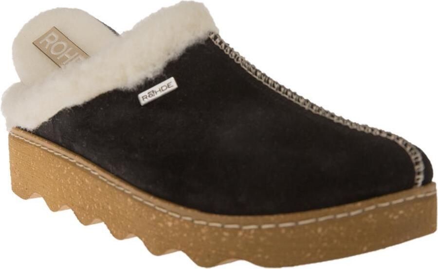 Rohde Pantoffels FOGGIA-D Pantoffel clog met uitneembare binnenzool van schapenvacht - Foto 13