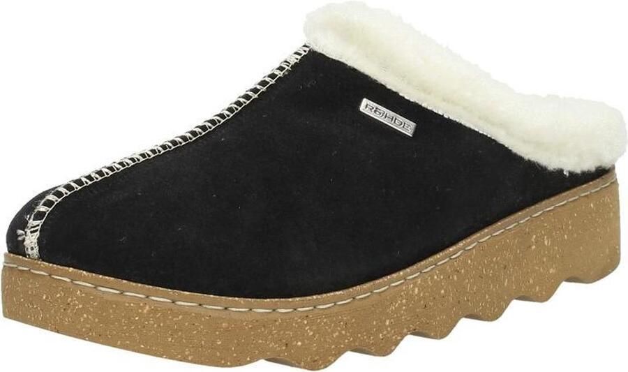 Rohde Pantoffels FOGGIA-D Pantoffel clog met uitneembare binnenzool van schapenvacht - Foto 2