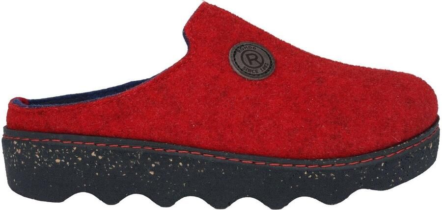 Rohde Foggia-D dames slipper rood