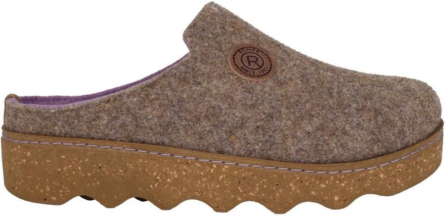 Rohde Foggia-D dames slof Bruin