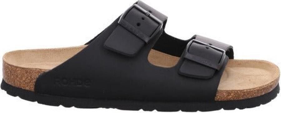 Rohde Memory Footbed Men's Sandal Zwart