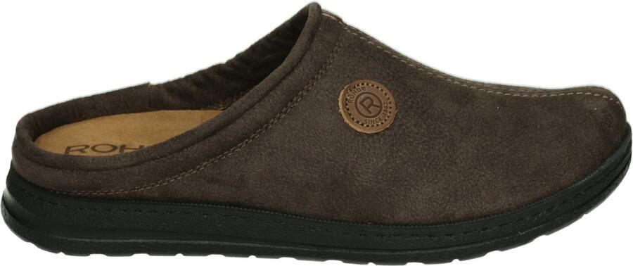 Rohde -Heren bruin donker pantoffels & slippers - Foto 2