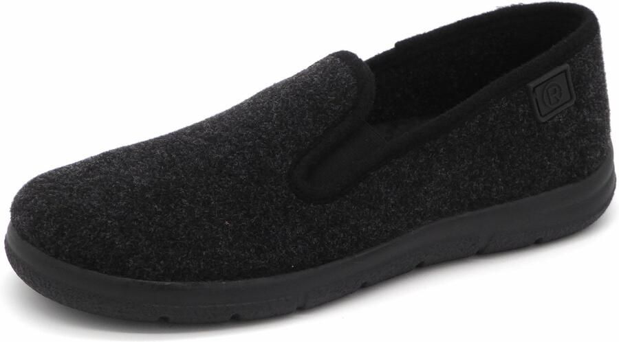 Rohde Heren Pantoffel Gesloten 2621-90 Zwart