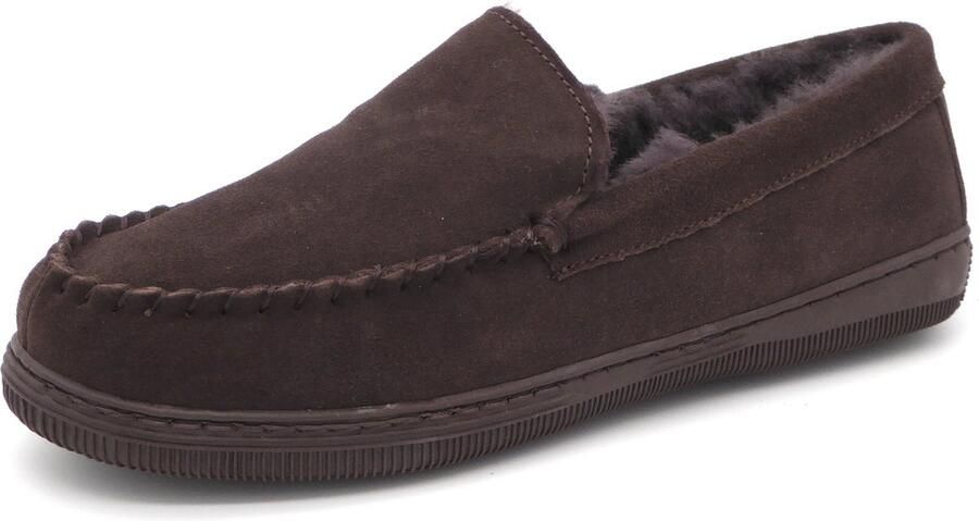 Rohde Heren Pantoffel Gevoerd 7160-72 Mokka