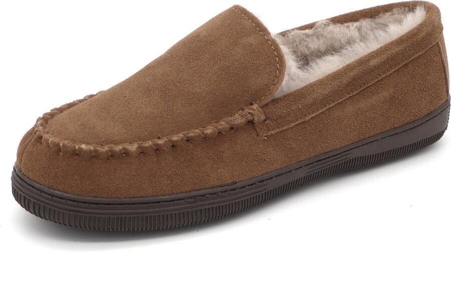 Rohde 7160~~~~~~~~~~~~~~~~~~~~~~~~~~ Heren pantoffels Cognac