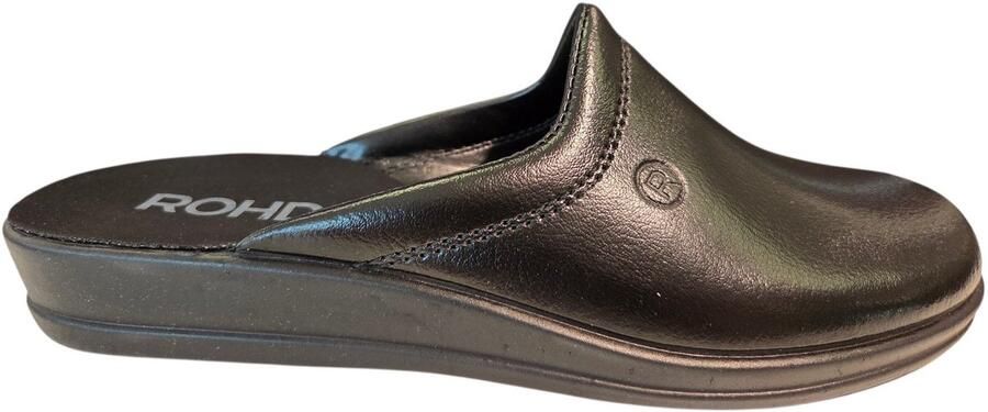 Rohde Lekeberg herenpantoffels pantoffels schoenen 1552 zwart