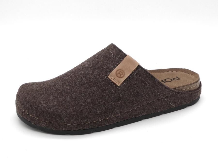 Rohde Heren Pantoffel Muil 6752-72 Bruin