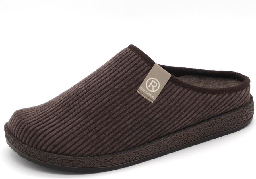 Rohde Heren Pantoffel Muil 6786-72 Bruin
