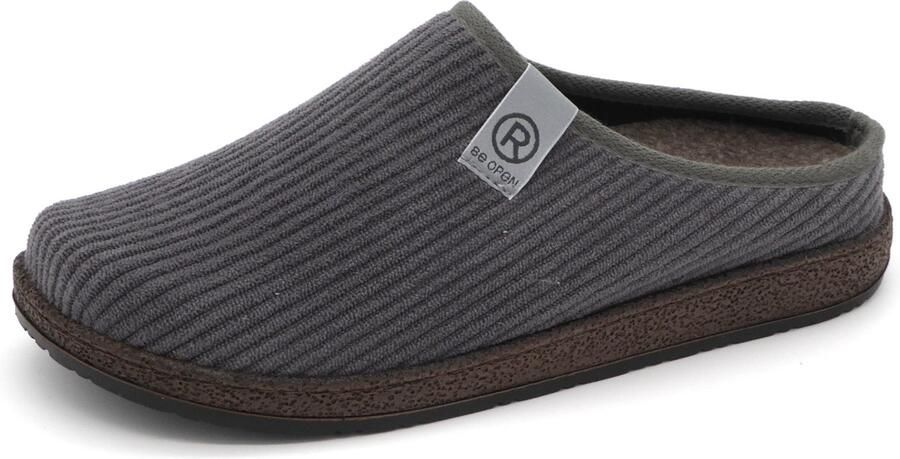 Rohde Heren Pantoffel Muil 6786-83 Grijs