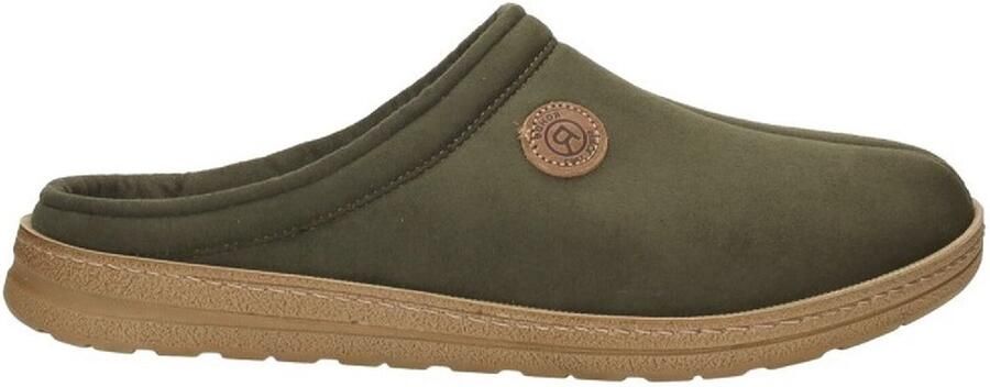 Rohde Heren Pantoffel Muil 7141-61 Olijfgroen - Foto 3