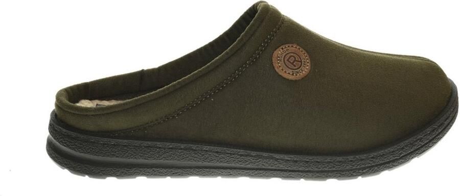 Rohde Heren Pantoffel Muil 7141-61 Olijfgroen