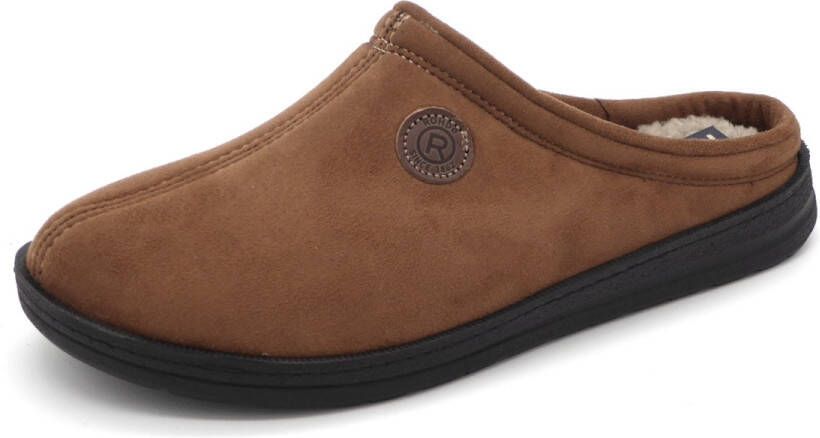 Rohde 7141~~~~~~~~~~~~~~~~~~~~~~~~~~ Heren pantoffels Cognac