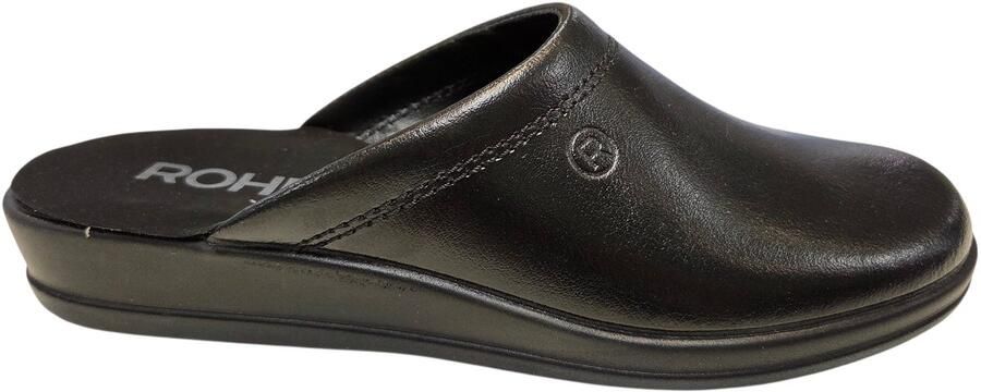 Rohde 1550 Volwassenen Heren pantoffels Kleur: Zwart - Foto 4