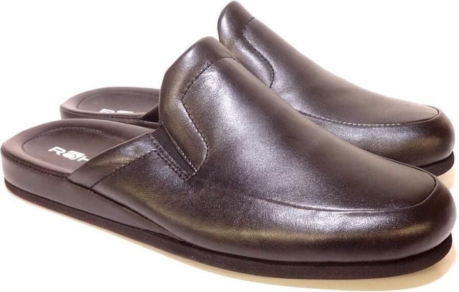 Rohde 6607 Pantoffels Slippers Zwart 10½ - Foto 3