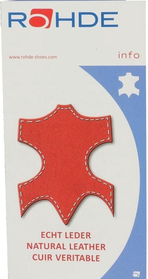 Rohde 6607 Pantoffels Slippers Zwart 10½ - Foto 6