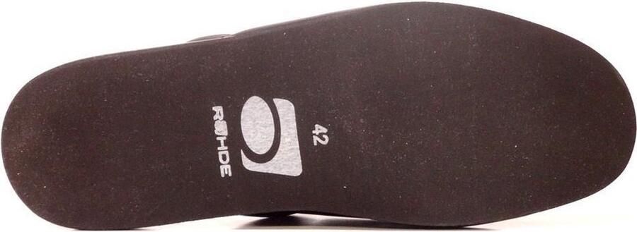 Rohde 6607 Pantoffels Slippers Zwart 10½ - Foto 11