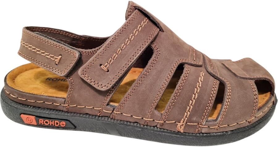 Rohde Livigno heren pantoffels bruin Brown