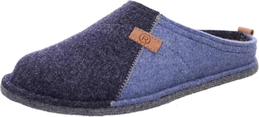 Rohde Lucca-H 6942 Heren Pantoffels Wolvilt Stil & Comfortabel