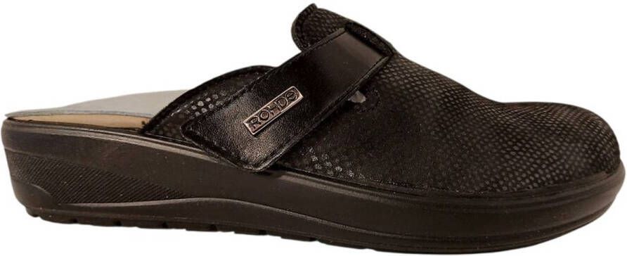 Rohde Pantoffels Catania pantoffel slippers klomp met klittenbandjes