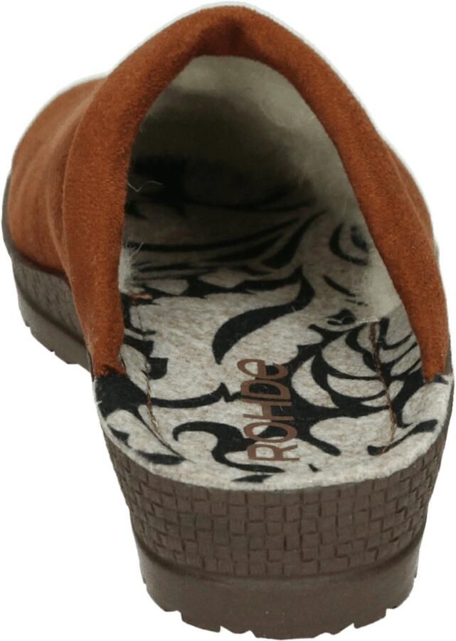 Rohde 2291 Volwassenen Dames pantoffels Kleur Cognac - Foto 7