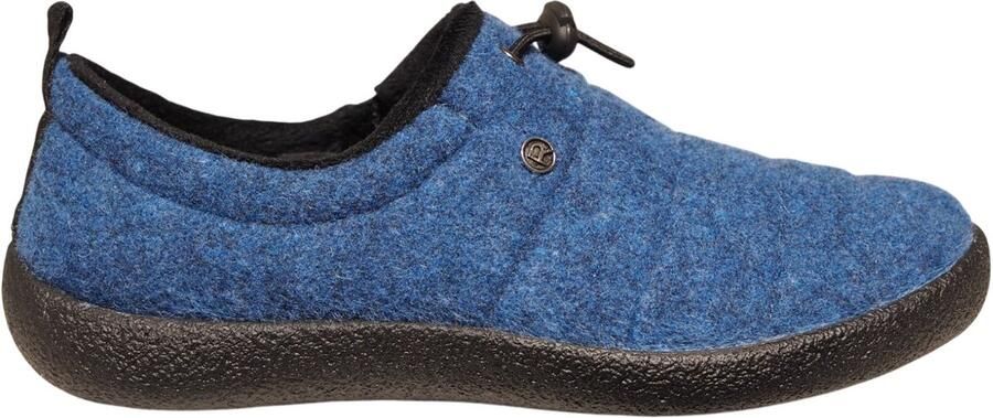 Rohde kobalt blauwe dames pantoffels