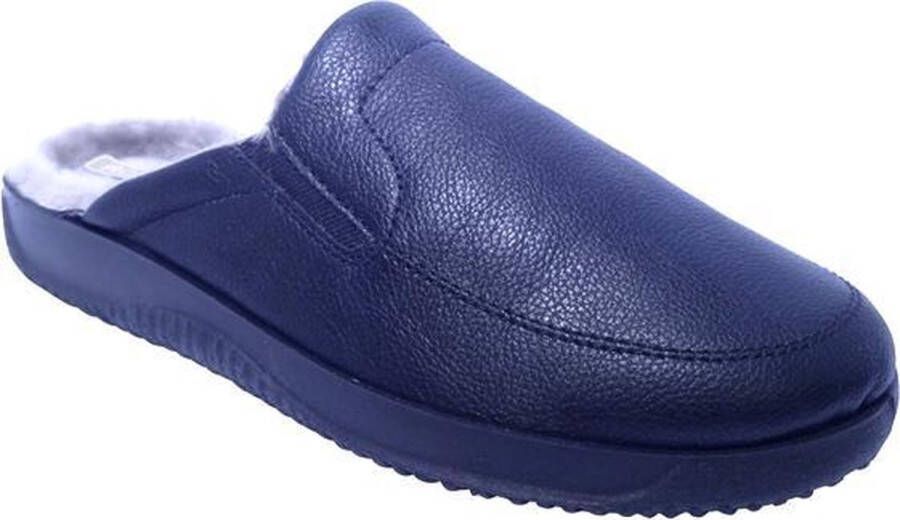 Rohde Pantoffel 2777 Zwart Schapenvacht Gevoerd